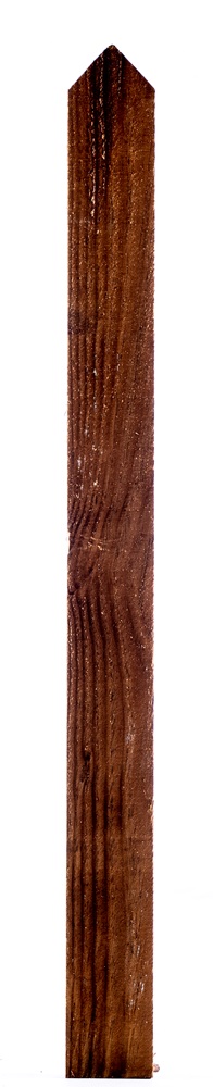 900 x 75 x 22 Pointed Top Pales Brown